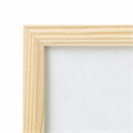 Рамка 30х40 см небьющаяся, аналог IKEA, багет 12 мм, дерево, BRAUBERG "Woodray", цвет натуральный, 391361 391361
