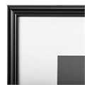 Рамка 30х40 см небьющаяся, багет 14 мм, пластик, BRAUBERG "Original", черная, 391230 391230