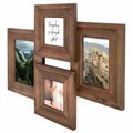 Рамка из мангового дерева BRAUBERG LOFT QUAD, фото разного размера, стекло, 52х39 см, 391283 391283