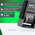 Нумератор 6-разрядный, оттиск 25х4 мм, синий, TRODAT 4846, корпус черный 230549