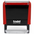 Штамп самонаборный 5-стр, 58х22 мм, синий, TRODAT 4913P4/DB, корпус КРАСНЫЙ, КАССЫ В КОМПЛЕКТЕ, 43219 238369