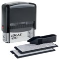 Штамп самонаборный 5-строчный, оттиск 58х22 мм, без рамки, TRODAT IDEAL 4913 P2, КАССЫ В КОМПЛЕКТЕ, 125428 236849