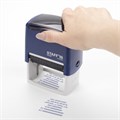 Штамп самонаборный 7-строчный STAFF, оттиск 60х35 мм, "Printer 8028", КАССЫ В КОМПЛЕКТЕ, 237429 237429