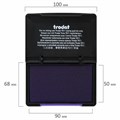 Штемпельная подушка TRODAT 9051 90х50 мм, ФИОЛЕТОВАЯ, 191021 238395