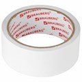 Клейкая двухсторонняя лента 38 мм х 8 м, ПОЛИПРОПИЛЕНОВАЯ ОСНОВА, 90 микрон, BRAUBERG, 600483 600483