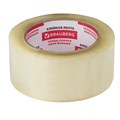 Клейкая лента упаковочная, 48 мм х 100 м, прозрачная, толщина 45 микрон, BRAUBERG, 221109 221109