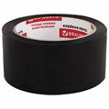 Клейкая лента упаковочная, 48 мм х 66 м, ЧЕРНАЯ, толщина 45 микрон, BRAUBERG, 440155 440155