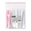 Пакеты ZIP LOCK "зиплок" ОЧЕНЬ ПРОЧНЫЕ, комплект 100 шт., 100х150 мм, ПВД 80 мкм, BRAUBERG EXTRA, 608176 608176