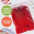 Пакеты ZIP LOCK "зиплок" ПРОЧНЫЕ, комплект 100 шт., 250х350 мм, ПВД, 60 мкм, BRAUBERG EXTRA, 608175 608175