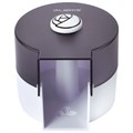 Диспенсер для бытовой туалетной бумаги LAIMA, КРУГЛЫЙ, тонированный серый, 605046 605046