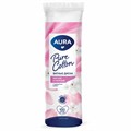 Ватные диски КОМПЛЕКТ 100 шт., AURA, двусторонние, 20711, 13115 127481