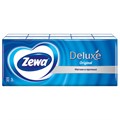 Платки носовые ZEWA Deluxe, 3-х слойные, 10 шт. х (спайка 10 пачек), 51174 126255