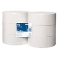 Бумага туалетная 525 метров БОЛЬШОЙ РУЛОН, TORK (Система T1) UNIVERSAL, 1-слойная, КОМПЛЕКТ 6 рулонов, 120195 124548