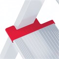 Стремянка алюминиевая 5 ШИРОКИХ СТУПЕНЕЙ 13 см, площадка 1,1 м, нагрузка 225 кг, вес 6 кг, НОВАЯ ВЫСОТА, 3117105, 5110105/3117105 604886