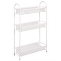 Этажерка "Ладья-13" офисно-бытовая 3 яруса, металл, белая, 43х17х75,5 см, Э 399 Б 609166