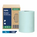 Протирочный нетканый материал TORK Advanced, 253 листа в рулоне, 39,5х27,6 см, бирюзовый, 352201 609707