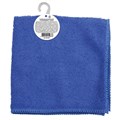 Салфетка из МИКРОФИБРЫ универсальная 30х30 см, синяя, 180 г/м2, ЛЮБАША ЭКОНОМ, 603949 603949