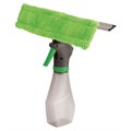 Окномойка "3 в 1": насадка из микрофибры, сгон, рукоятка-флакон с распылителем, 26х25,5х10 см, YORK, 84040 608412