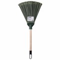 Веник синтетический веерный 29х26 см, деревянный черенок 40 см, еврорезьба, LAIMA EXPERT, 601830 601830