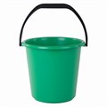 Ведро 10 л, без крышки, пластиковое, хозяйственное, УСИЛЕННОЕ, цвет ассорти, мерная шкала, LAIMA, 603895 603895