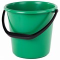 Ведро 10 л, без крышки, пластиковое, хозяйственное, УСИЛЕННОЕ, цвет ассорти, мерная шкала, LAIMA, 603895 603895