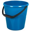 Ведро 12 л, без крышки, пластиковое, пищевое, с узором, цвет синий, мерная шкала, LAIMA, 603894 603894
