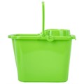 Ведро 9,5 л для уборки КОМПЛЕКТ с ОТЖИМОМ (сетчатый) пластик, для веревочных и ленточных МОПов, IDEA, М 2421 602545