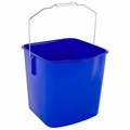 Ведро УНИВЕРСАЛЬНОЕ 25 л, СИНЕЕ, подходит для уборочных тележек, уборки, хранения, пластик, 609756, 25EC/6 609756
