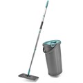 Комплект для уборки: швабра, ведро 8 л/7 л двухкамерное с отжимом, насадка, LIGHT MOP, MILEY, 901-618 607750