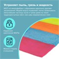 Насадка МОП плоская КОМПЛЕКТ 4 шт, УНИВЕРСАЛЬНАЯ для швабр 38-42 см (ТИП К), микрофибра, LAIMA, 607459 607459