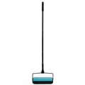 Щетка-веник-пылесос механическая для пола и ковровых покрытий, металл, чёрно-бирюзовая, DASWERK, 608948 608948