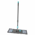 Швабра с насадкой 42 см, телескопический черенок 75-120 см, микрофибра, карманы, LAIMA HOME, 606796 606796