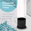 Ерш для унитаза LAIMA, с подставкой, металл, белый, глянцевый, 604962 604962