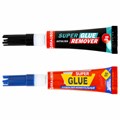 Клей моментальный Суперклей 5 шт. по 3 г + "Антиклей" в подарок, BRAUBERG EXTRA, 608107 608107