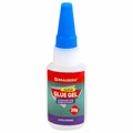 Клей-Гель моментальный ультрапрочный суперклей BRAUBERG EXTRA, 20 г, МАКСИМАЛЬНЫЙ ОБЪЕМ, 608102 608102