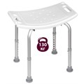 Стул сиденье прямоугольный ТИТАН для купания в душе / ванной, регулировка высоты ножек под любой рост, BRABIX, 532620 532620