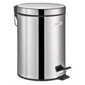 Ведро мусорное с педалью 3 литра "Classic", ЗЕРКАЛЬНОЕ, нержавеющая сталь, со съемным внутренним ведром, LAIMA, 604942 604942