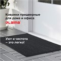 Коврик входной ИЗНОСОСТОЙКИЙ влаговпитывающий 80х120 см, толщина 8 мм, ТАФТИНГ, серый, LAIMA EXPERT, 606885 606885