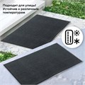 Коврик входной ИЗНОСОСТОЙКИЙ влаговпитывающий 90х150 см, толщина 8 мм, ТАФТИНГ, серый, LAIMA EXPERT, 606889 606889