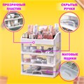 Органайзер для хранения косметики, канцтоваров, мелочей ТРИ УРОВНЯ, 26,6х17*23,5 см, DASWERK, 608477 608477