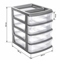 Бокс универсальный большой, 4 выдвижные секции, 37,6х25х35,5 см, М2768 601030