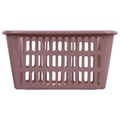 Корзинка 8 литров универсальная, 12,5х25х36 см, для хранения, пластик, ассорти, 333, 433330065 530759
