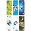 Закладки для книг МАГНИТНЫЕ c высечкой, "FOOTBALL", набор 6 шт., 35х25 мм, BRAUBERG, 113161 113161
