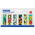 Закладки для книг МАГНИТНЫЕ, "FRUITS", набор 12 шт., 60x20 мм, BRAUBERG, 113173 113173