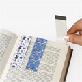 Закладки для книг с магнитом "ВЕРНЫЕ ДРУЗЬЯ", набор 6 шт., блестки, 25x196 мм, ЮНЛАНДИЯ, 111641 111641