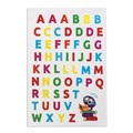 Наклейки зефирные "Английский алфавит", многоразовые, 10х15 см, ЮНЛАНДИЯ, 661781 661781