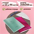 Обложки ПЭ для тетрадей и дневников, КОМПЛЕКТ 10 шт., 60 мкм, 210х350 мм, прозрачные, ПИФАГОР, 229368 229368