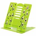 Подставка для книг и учебников BRAUBERG KIDS "Avocado", регулируемый угол наклона, металл, 238052 238052