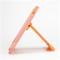 Подставка для книг и учебников ЮНЛАНДИЯ, регулируемый наклон, ABS-пластик, розовая, 237906 237906