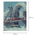 Дневник 5-11 класс 48 л., твердый, BRAUBERG, глянцевая ламинация, с подсказом, "Космический корабль", 107189 107189